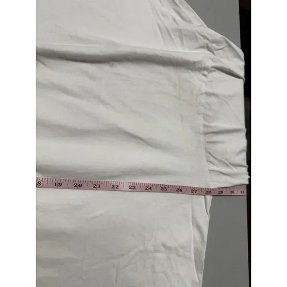 Fear of God Essentials Classic Long Sleeve Tee.Ivory. Oversized.Streetwear. Sz L - Picture 5 of 14